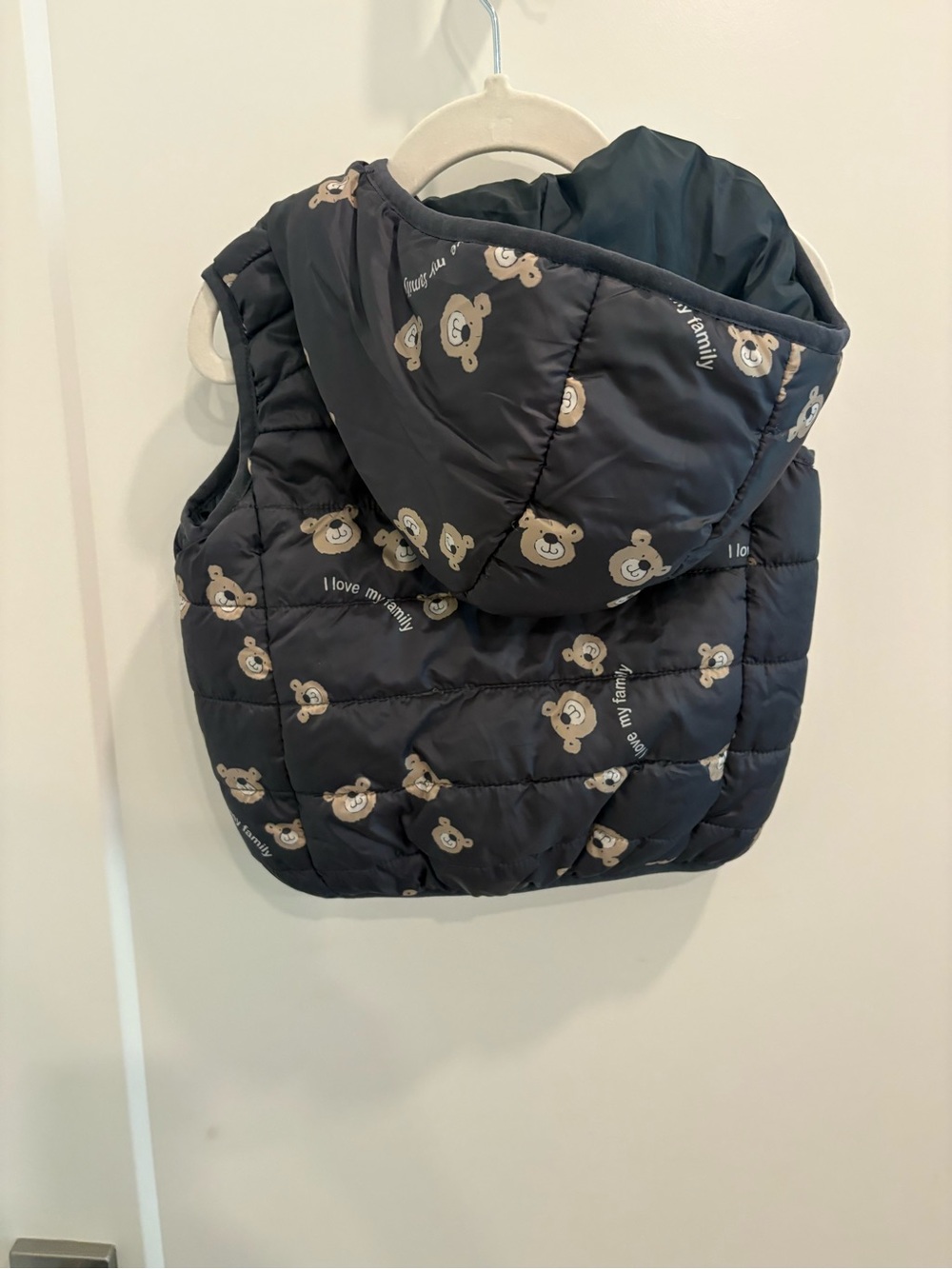 🐻 GEORGE TODDLER PUFFER VEST - Picture 5 of 5